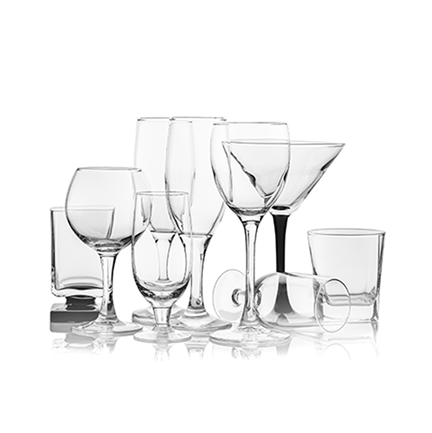 GLASSWARE & HOUSEHOLD