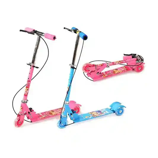 CHILDREN SCOOTER (WITH HAND BRAKE) - Size: 57cmx10cmx17cm