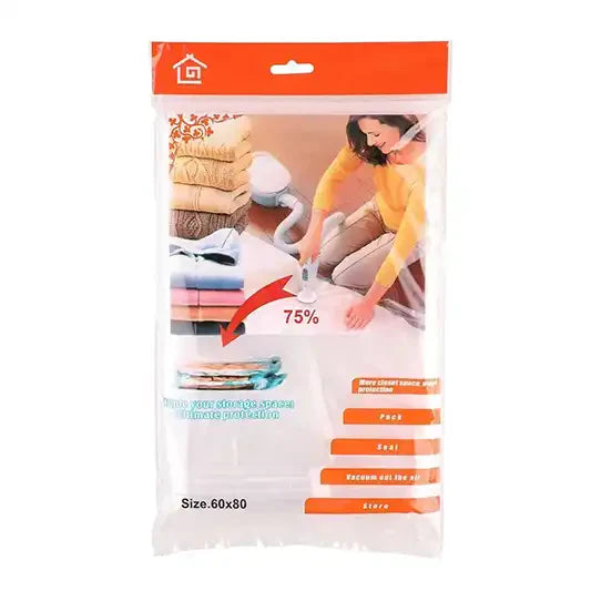 60*80 Transparent Vacuum Bag - Hoover Bag - BM-154