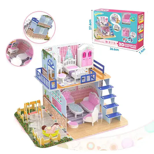 3D ASSEMBLED COTTAGE - DK665052