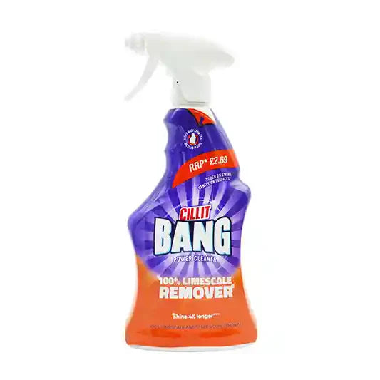 CILLIT BANG 750ML LIMESCALE & GRIME REMOVER TRIGGER SPRAY