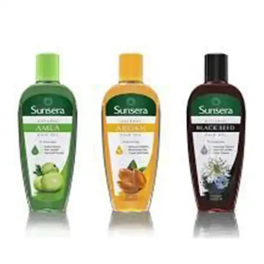 S123 SUNSERA BLACK SEED HAIR OIL 200ML ( PACK OF 6 )