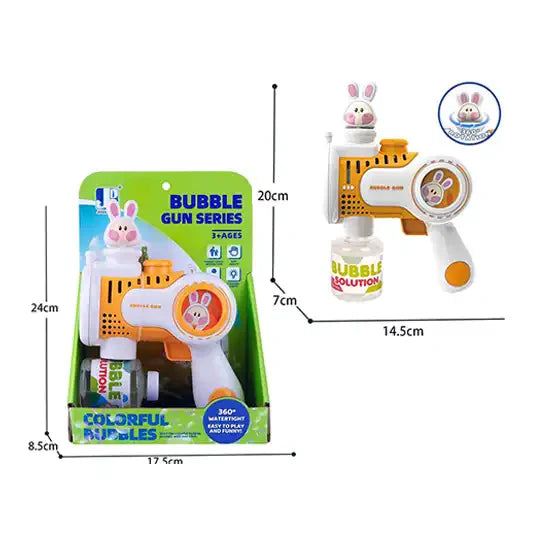 BUBBLE GUN RABBIT ROTATING HEAD - DK665048
