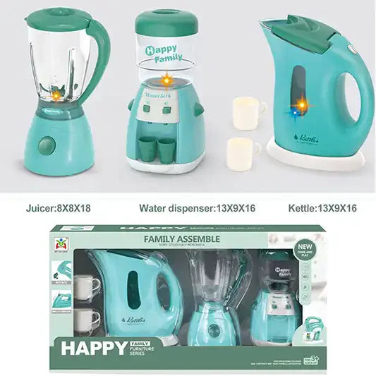 WATER DISPENSER, JUICE DISPENSER, KETTLE SET B/O  W/LIGHT AND SOUND - DK665165