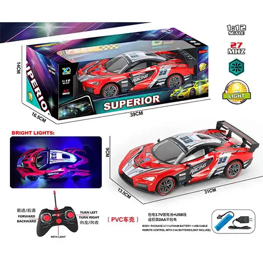 Superior Super Car - Red - DK654250