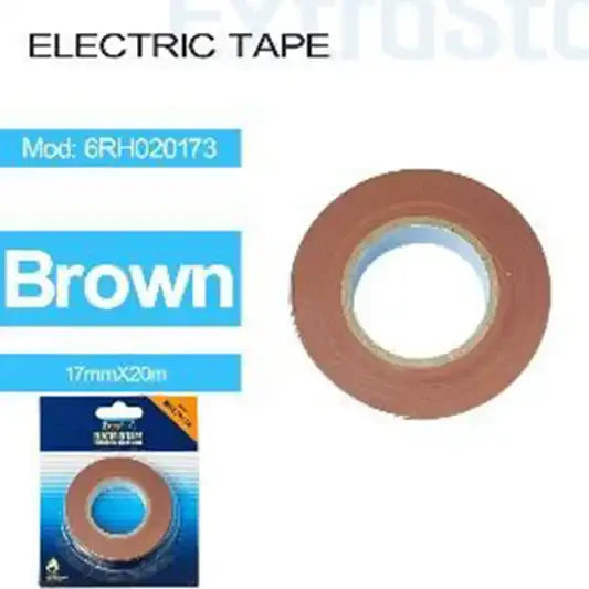 ELECTRIC TYPE BROWN 17mmx20M (6RH020173)