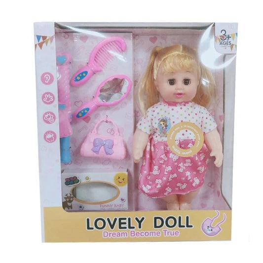12 Inch Lovely Doll (Dream Become True) - 3+ Ages - DK637648