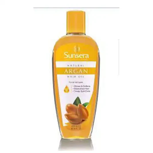 S122 SUNSERA ARGAN HAIR OIL 200ML ( PACK OF 6 )