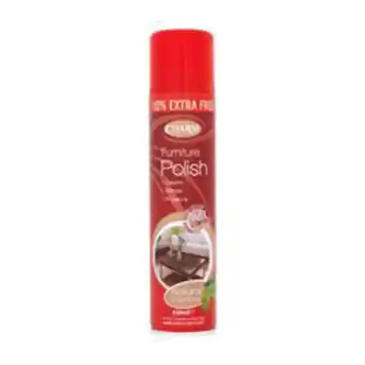 CHARM POLISH FURNITURE NATURAL 10% EXTRA  12 x 330M