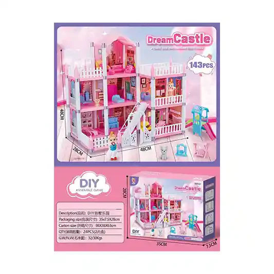 DIY Luxury Villa Playground 7 Rooms [ D5J588-17]