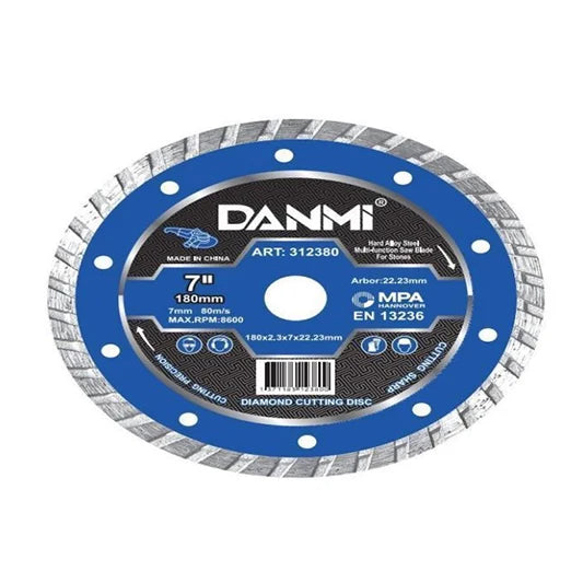 Dry Saw Blade - 312315 – Corrugated Blade 115x1.2/1.9x7x22.23