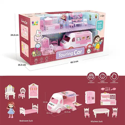TOURING CAR - FURNITURE PLAY SET - DK665053