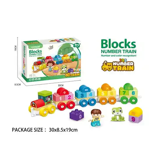 Creative Digital Train 66pcs 10510