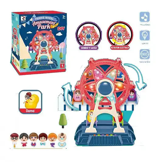FERRIS WHEEL AMUSEMENT PARK W/LIGHT AND MUSIC - DK665209
