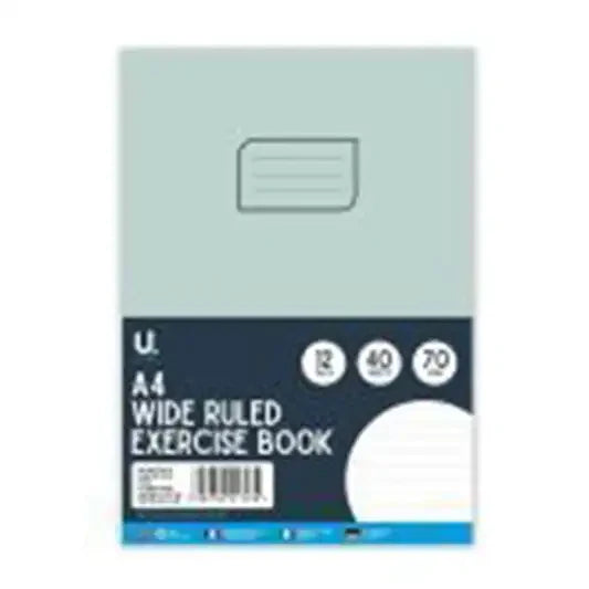 P1046	A4 Wide Ruled Exercise Book