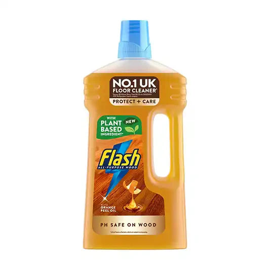 FLASH 1L WOOD FLOOR CLEANER ORANGE