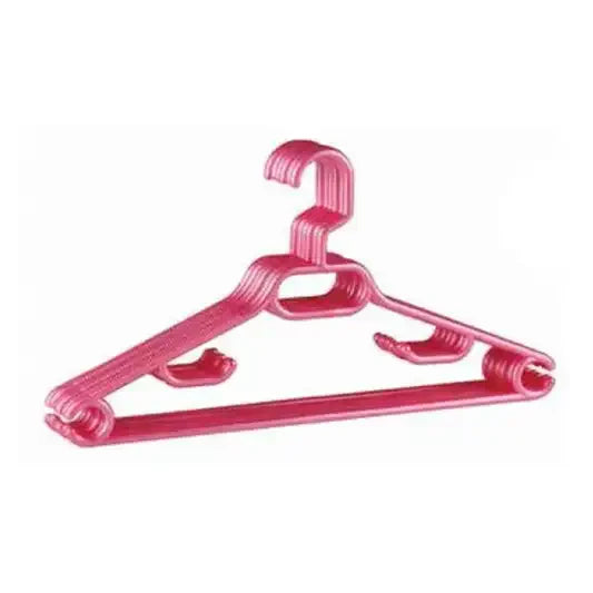 6PC PLASTIC HANGERS ZP112