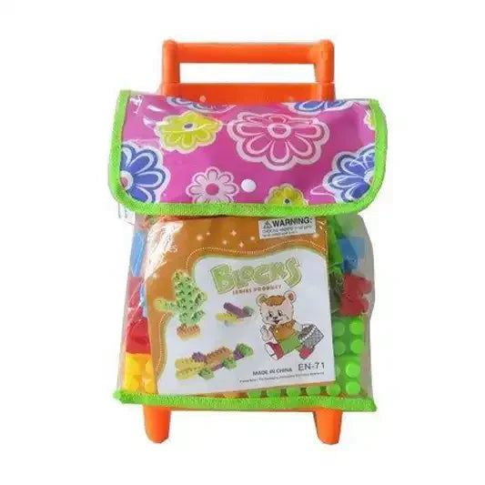 BLOCK TROLLY EN71 - 92PCS