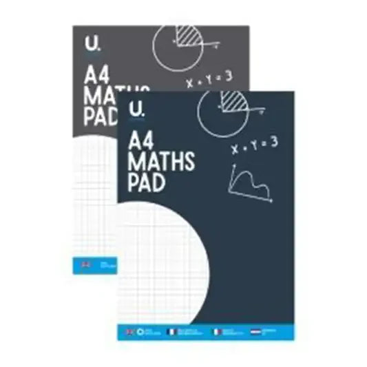 P1028	A4 Maths Pad