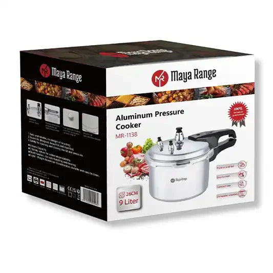 9L ALUMINUM PRESSURE COOKER INDUCTION - MR-1138