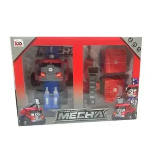 Power Warrior Mecha Diy Car Set B/0--DK665062