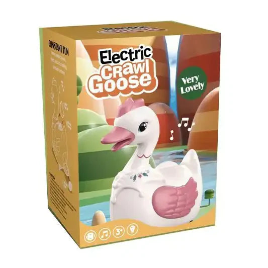 ELECTRIC CRAWL GOOSE BUMP & GO -W/EGG INC. BATTERY