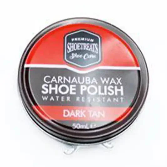 SHOE TREATS POLISH DARK BROWN TIN 12 x 50ML