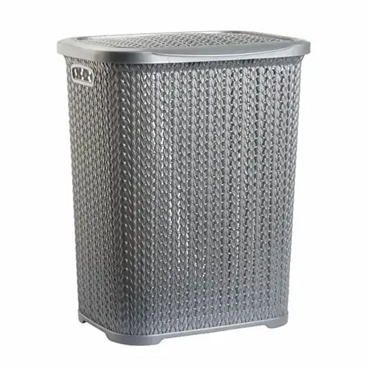 KNIT DESIGN LAUNDRY HAMPER 55LT