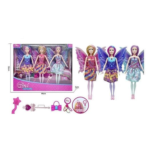 11.5-inch Printed/flower fairy doll [Z016G ]