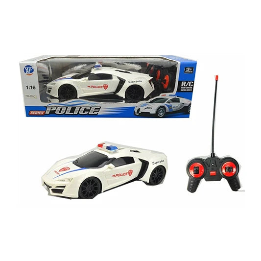 1:16 R/C POLICE CAR-4 FUNCTIONS