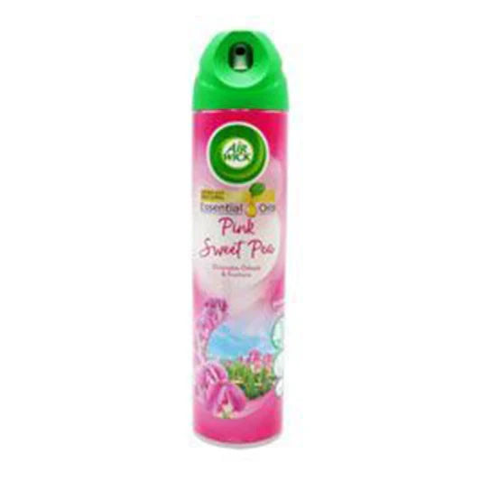 AIRWICK AIR FRESHENER PINK SWEET PEA (C) 6 x 300ML