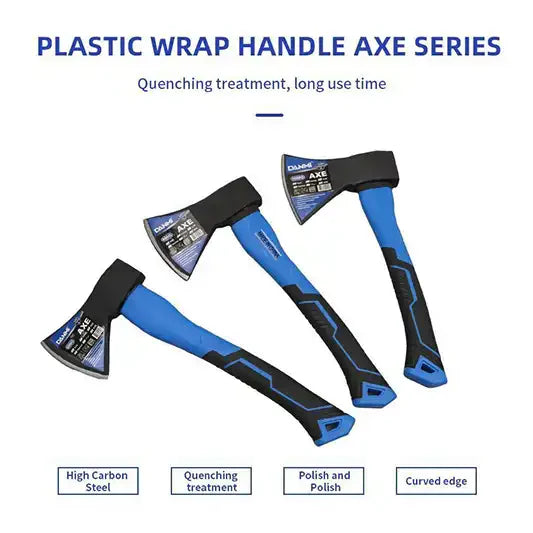 Axe - 150106 – Plastic-Coated Handle Axe 600g