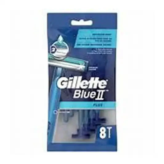 Gillette Blue II Plus Disposable Razors 8s