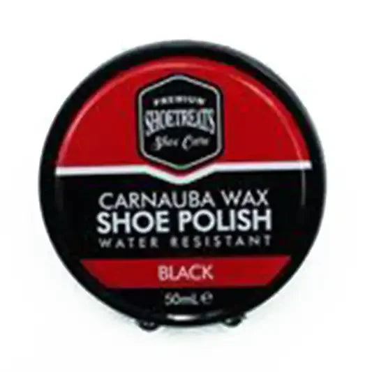 SHOE TREATS SHOE POLISH TIN BLACK 12 x 50ML